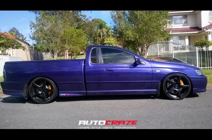 FORD FALCON XR6 FG GT5 MATTE BLACK